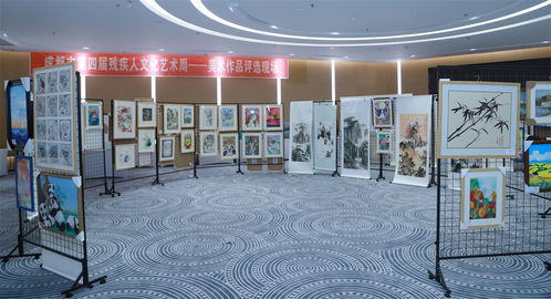 近500件残疾人作品参展 成都市第四届残疾人文化艺术周开展