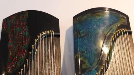 新华视点|一台古筝"弹出"两岸情缘