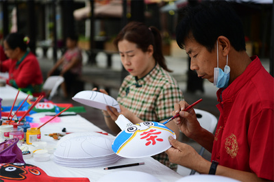 泾河新城:弘扬传统文化 感受非遗魅力