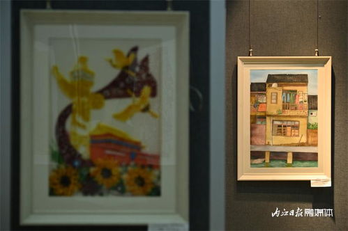 开展啦 快来内江这里看书画展